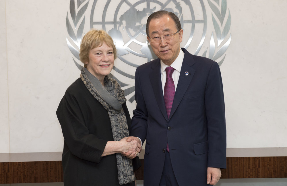 Secretary-General Ban Ki-moon was briefed by Karen AbuZayd, Special Adviser on the UN Summit on Addressing Large Movements of Refugees and Migrants. The Summit is scheduled for 19 September, one day before the General Assembly’s 2016 general debate.