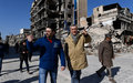 ACNUR urge a la paz y la reconstrucción en Siria durante visita al país