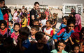 Ewan McGregor, embajador de Buena Voluntad de UNICEF, visita a niños refugiados en Iraq