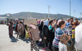 Comienza traslado de cientos de refugiados en Grecia