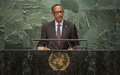 UN 2030 Agenda and climate accord must ‘transform peoples’ lives’– Rwandan President