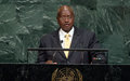 Striving for peace, decent life for all, ‘very pertinent’ UN Assembly theme, says Ugandan President