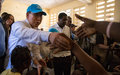 La ONU está con ustedes, dice Ban a las víctimas del huracán Matthew en Haití